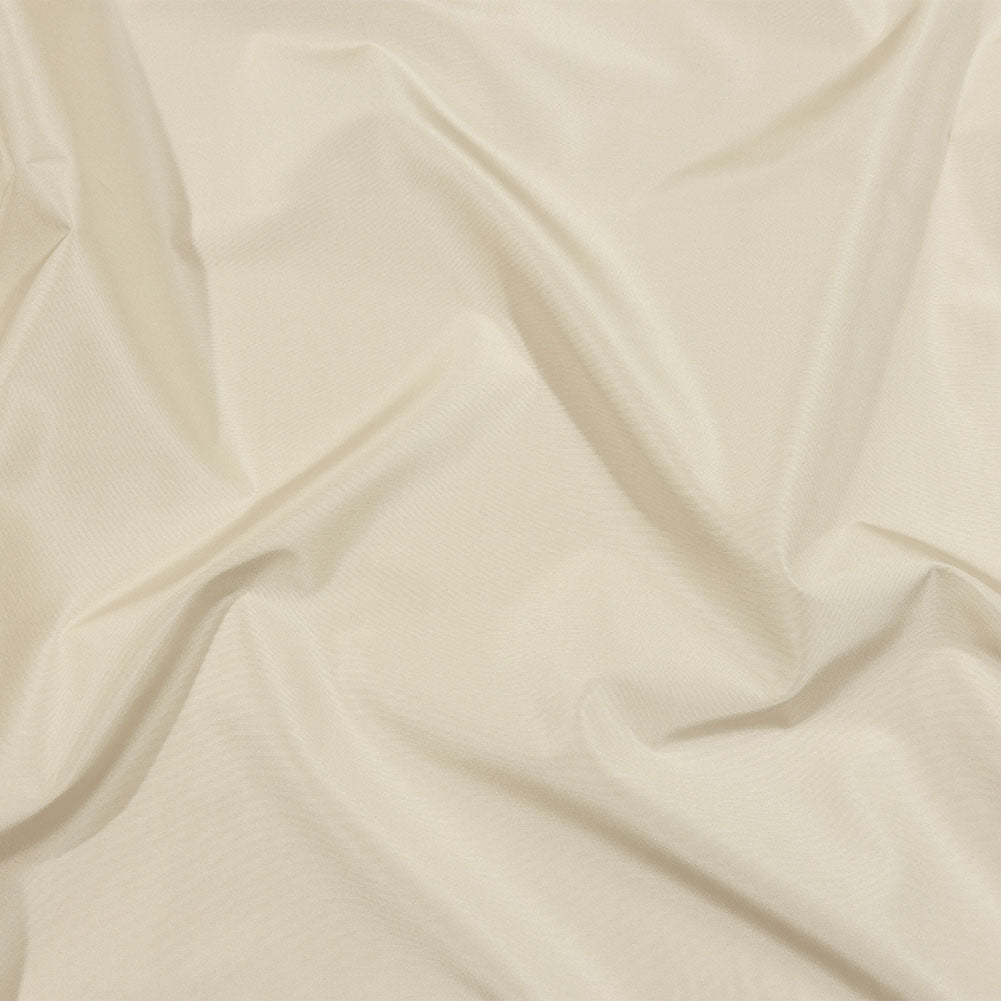 Balenciaga Italian Light Beige Polyester and Viscose Micro Faille
