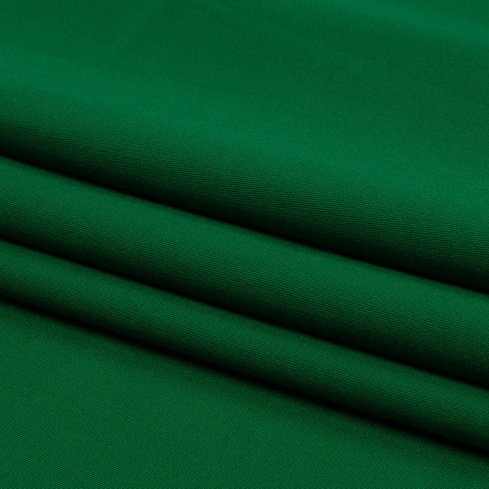Stretch Ponte Knit - Emerald Green - Papilio Collection - Folded