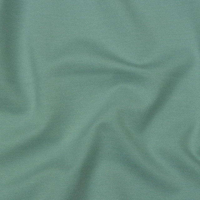 Stretch Ponte Knit - Blue Gray - Papilio Collection