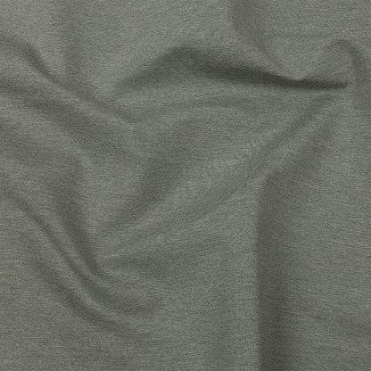 Stretch Ponte Knit - Light Heathered Gray - Papilio Collection