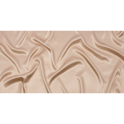 Sustainable Viscose Fluid Satin - Tan - Mood Exclusive Elliana Collection