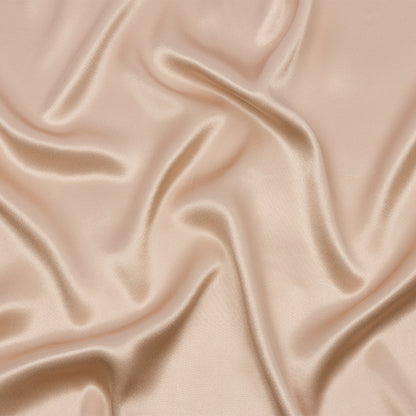 Sustainable Viscose Fluid Satin - Tan - Mood Exclusive Elliana Collection