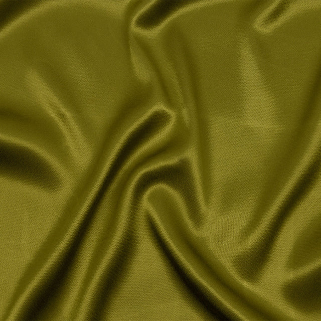 Sustainable Viscose Fluid Satin - Kiwi Green - Mood Exclusive Elliana Collection