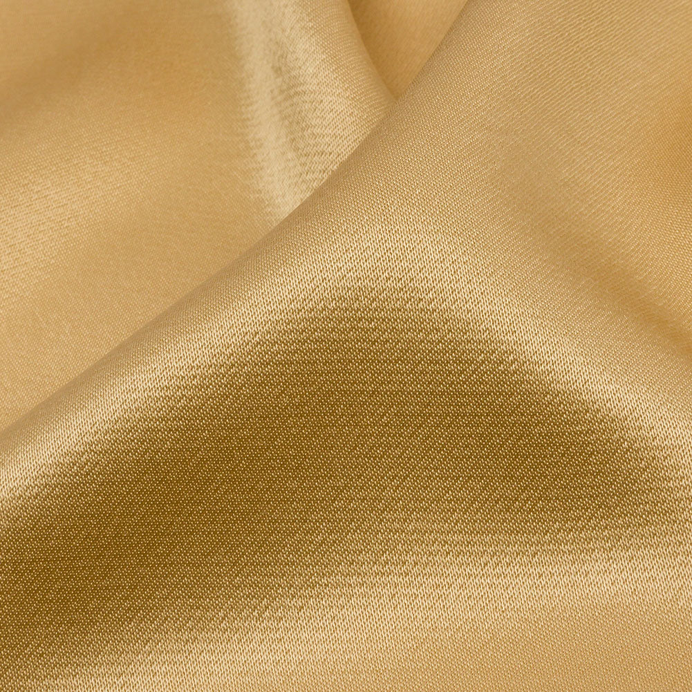 Sustainable Viscose Fluid Satin - Wheat - Mood Exclusive Elliana Collection - Detail