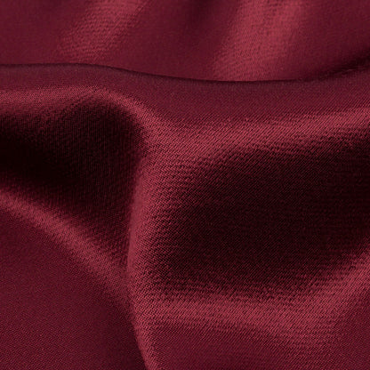 Sustainable Viscose Fluid Satin - Wine - Mood Exclusive Elliana Collection