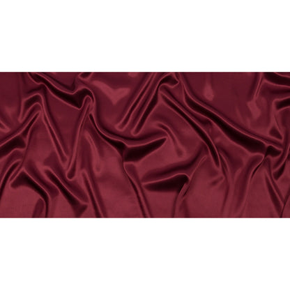Sustainable Viscose Fluid Satin - Wine - Mood Exclusive Elliana Collection