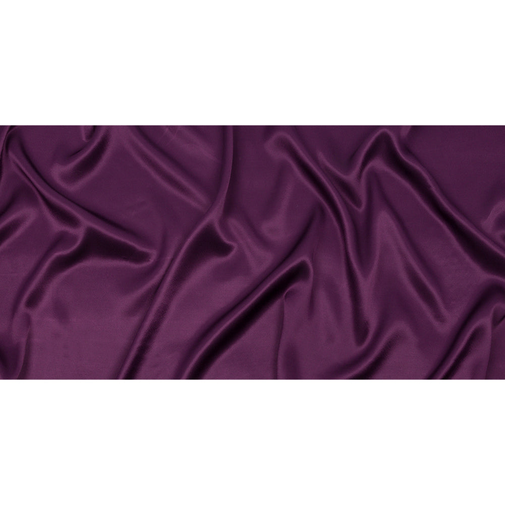 Sustainable Viscose Fluid Satin - Plum - Mood Exclusive Elliana Collection - Full