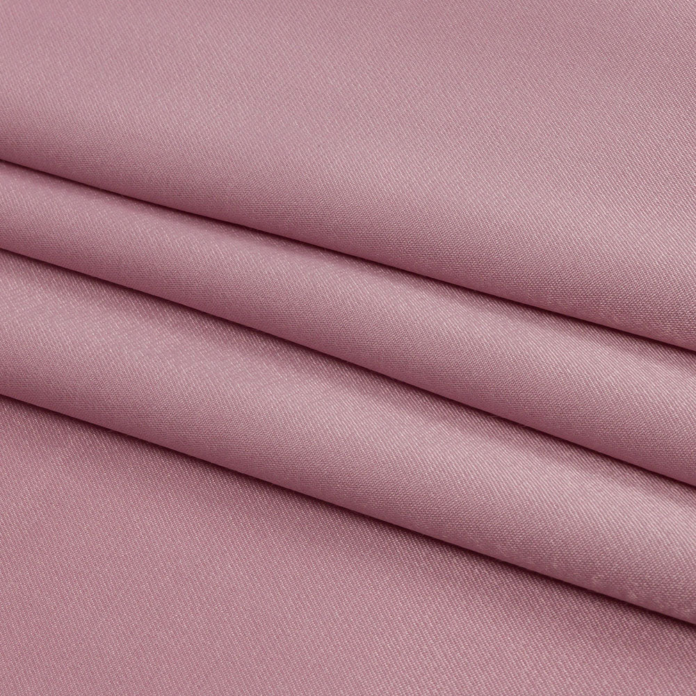 Sustainable Viscose Fluid Satin - Mauve - Mood Exclusive Elliana Collection - Folded