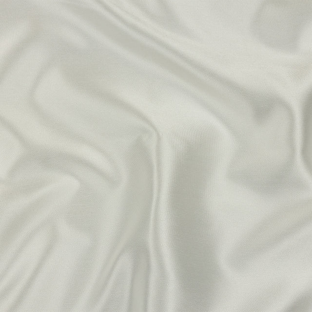 Olwyn Metallic White Double Faced Luxury Mikado