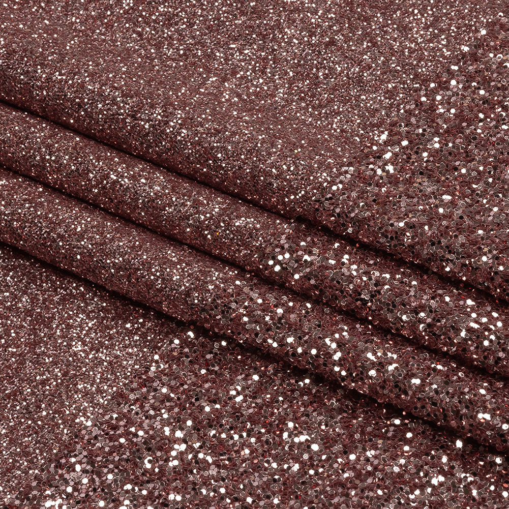 Double Faced Glitter Tulle - Pink - Gala Collection - Folded