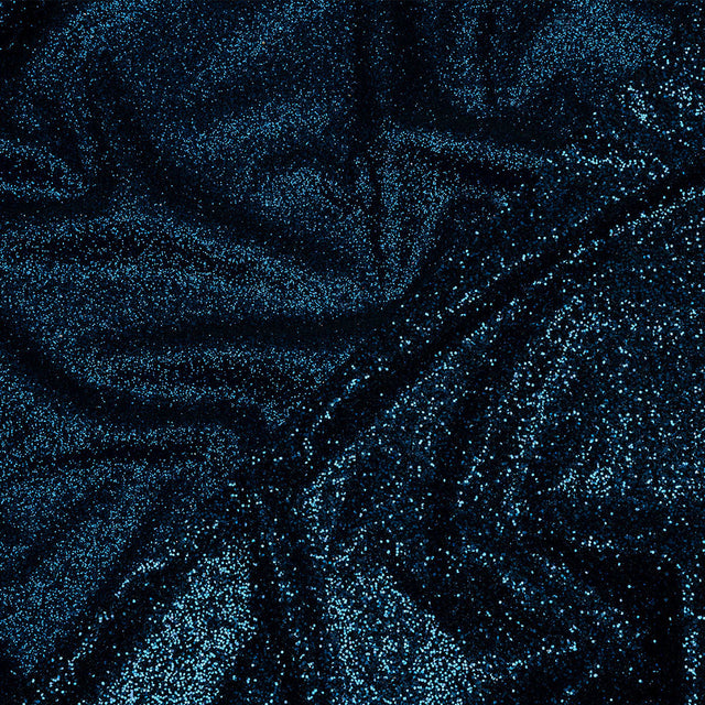 Double Faced Glitter Tulle - Navy - Gala Collection