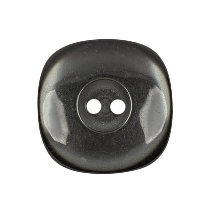 Smoked Iridescent Deepwell 2-Hole Plastic Button - 44L/28mm