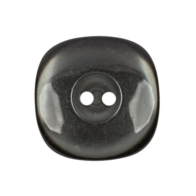 Smoked Iridescent Deepwell 2-Hole Plastic Button - 44L/28mm