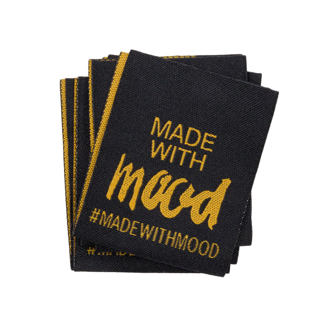Made with Mood Sew-in Woven Labels - 5 Pieces