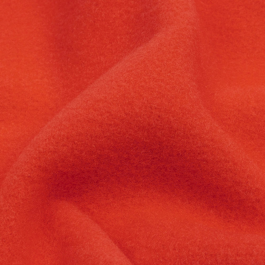Wool and Cashmere Coating Made in Italy - Coral - Alberini Collection - Detail