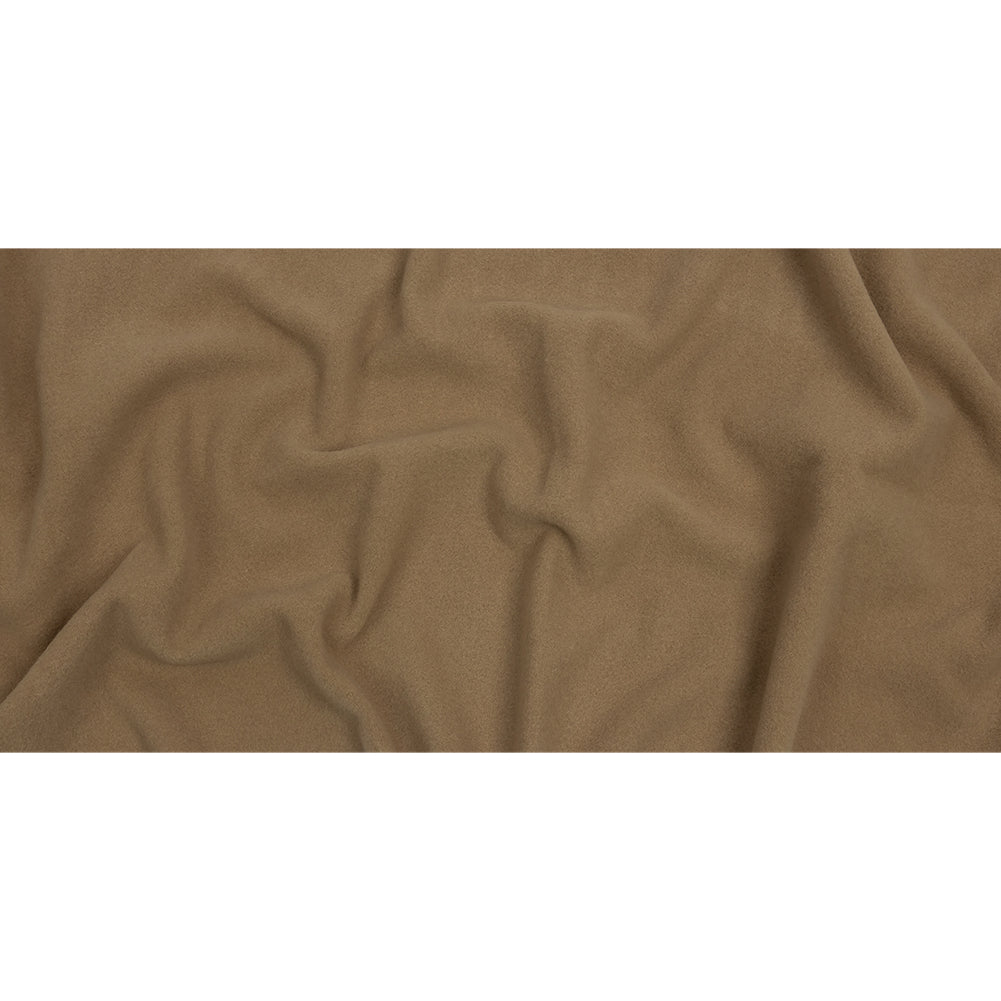 Wool and Cashmere Coating Made in Italy - Camel - Alberini Collection - Full