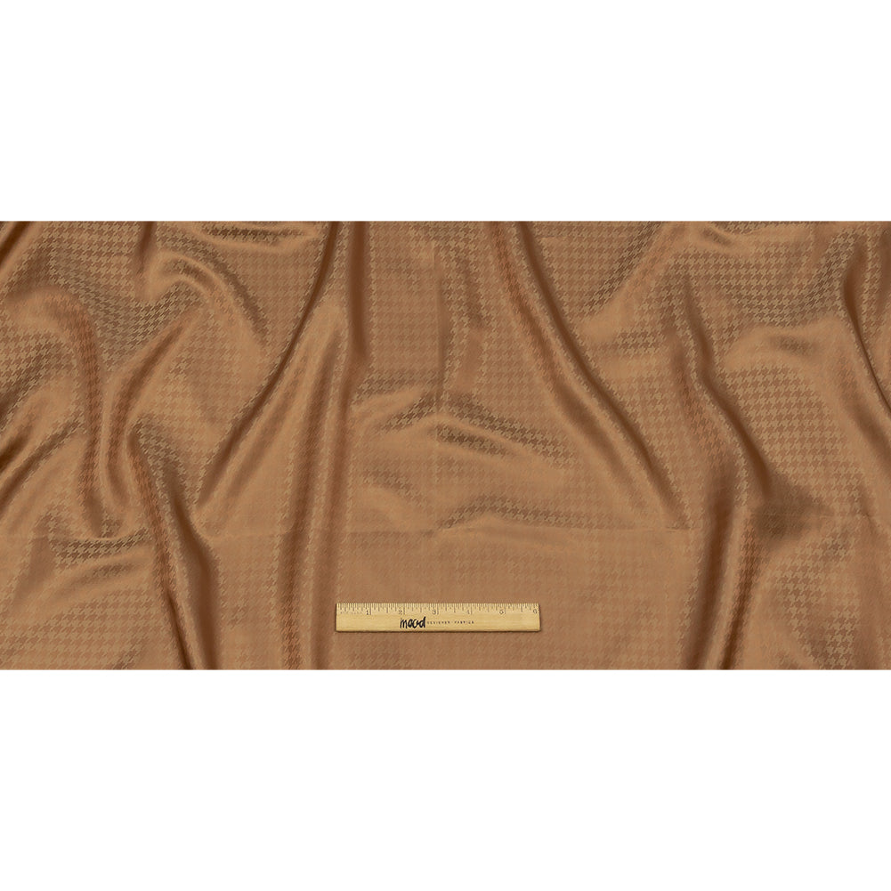 Houndstooth Jacquard Lining - Beige Tonal - Full