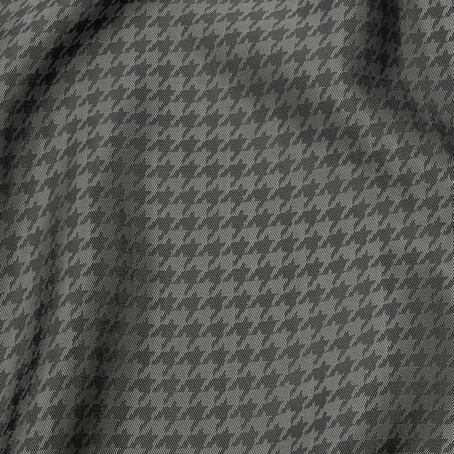 Houndstooth Jacquard Lining - Gray and Charcoal Bi-Color