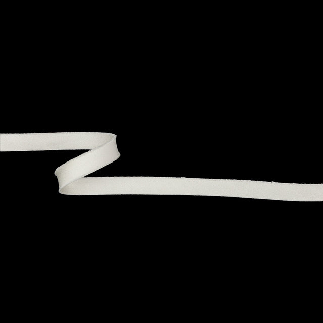 Eggnog Silk Blend Double Faced Duchess Satin Bias Tape - 10mm
