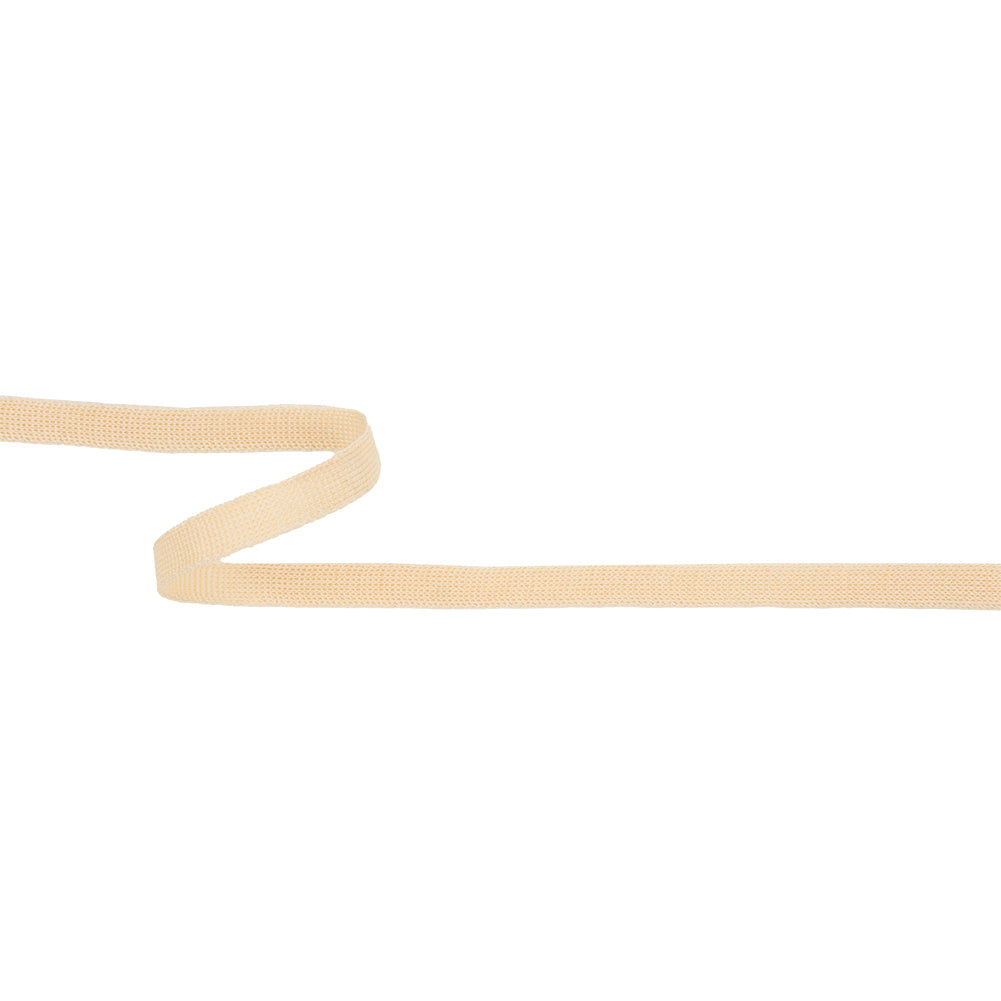 Beige Cotton Knit Trim Tape - 0.375"