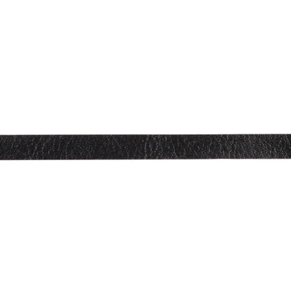 Caviar Textured Faux Leather Tape Trim with Knit Back - 0.25" Detail