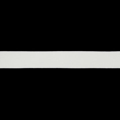 Snow White Textured Double Faced Faux Leather Tape Trim - 0.375" Detail