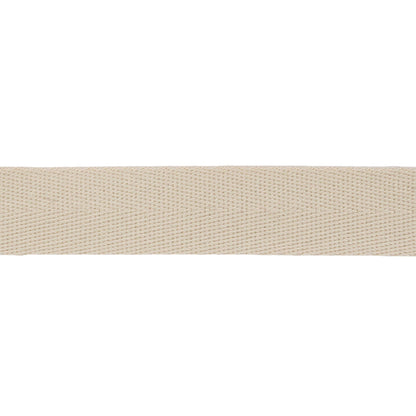 Buttercream Cotton Twill Tape - 0.625" Detail