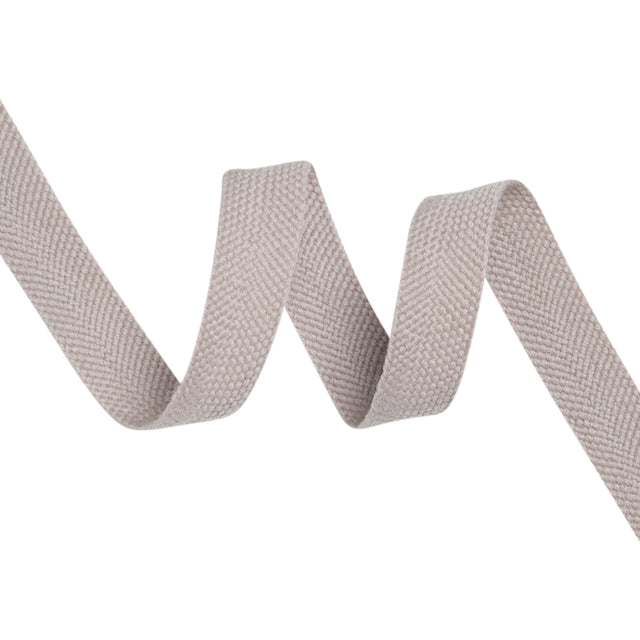 Seashell Wool Braided Tape - 0.75"
