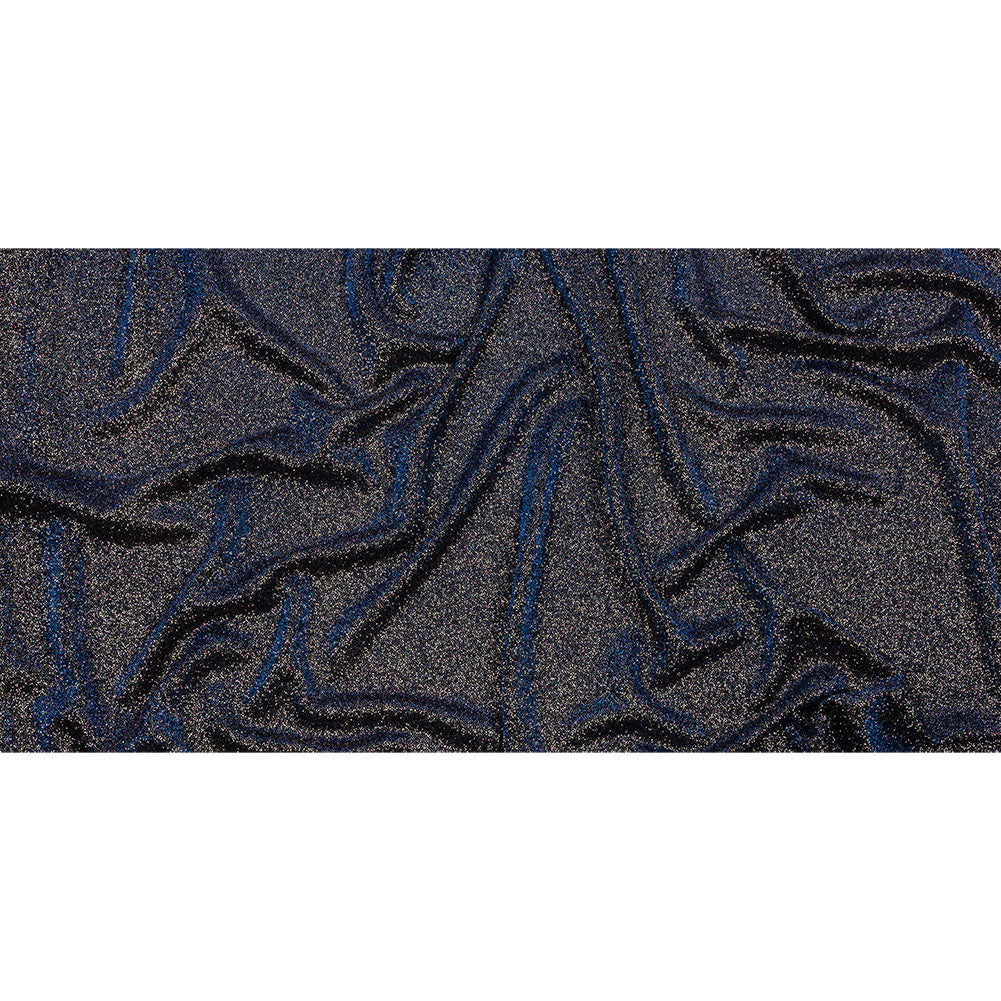 Nylon Knit with All-Over Glitter - Electric Blue - Sun Streams Collection - Full