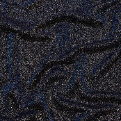 Nylon Knit with All-Over Glitter - Electric Blue - Sun Streams Collection