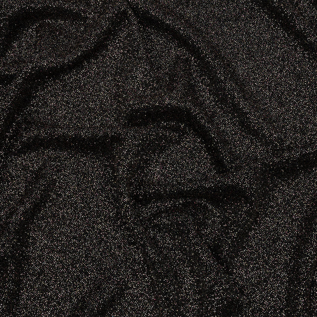 Nylon Knit with All-Over Glitter - Black - Sun Streams Collection