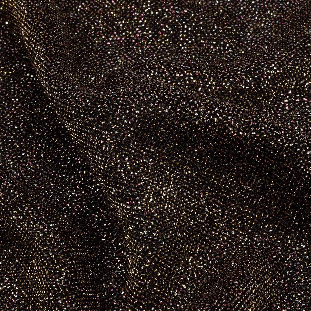 Nylon Knit with All-Over Glitter - Gold - Sun Streams Collection - Detail