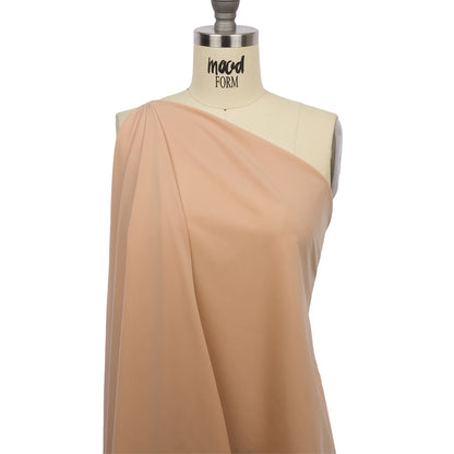 Nude Stretch Nylon Jersey Drape