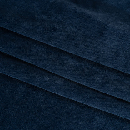 Polyester Velour - Navy Folded