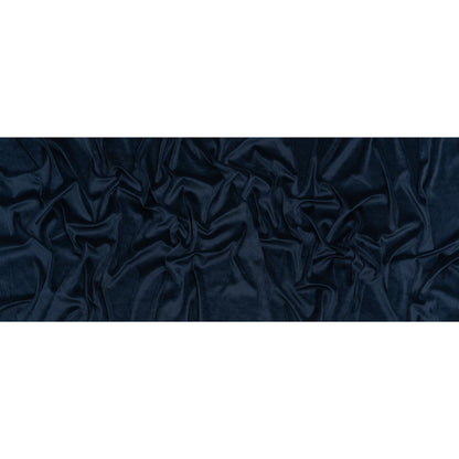 Polyester Velour - Navy Full