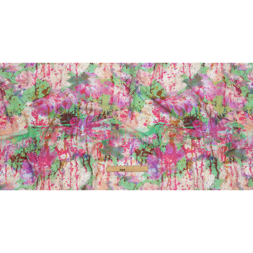 Mood Exclusive Pink Botanical Trip Cotton Poplin - Full