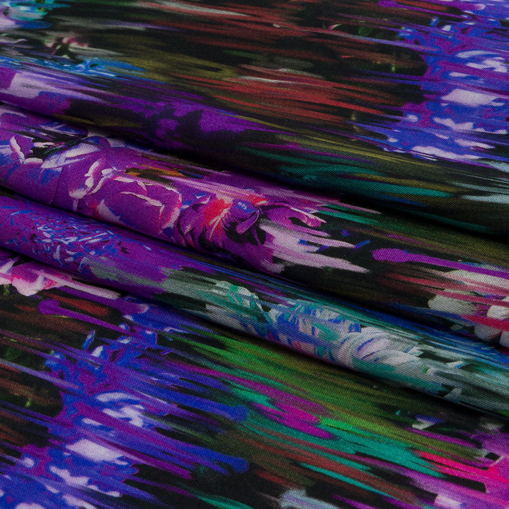 Mood Exclusive Small Chrysanthemum Stream Supple Viscose Woven - Folded