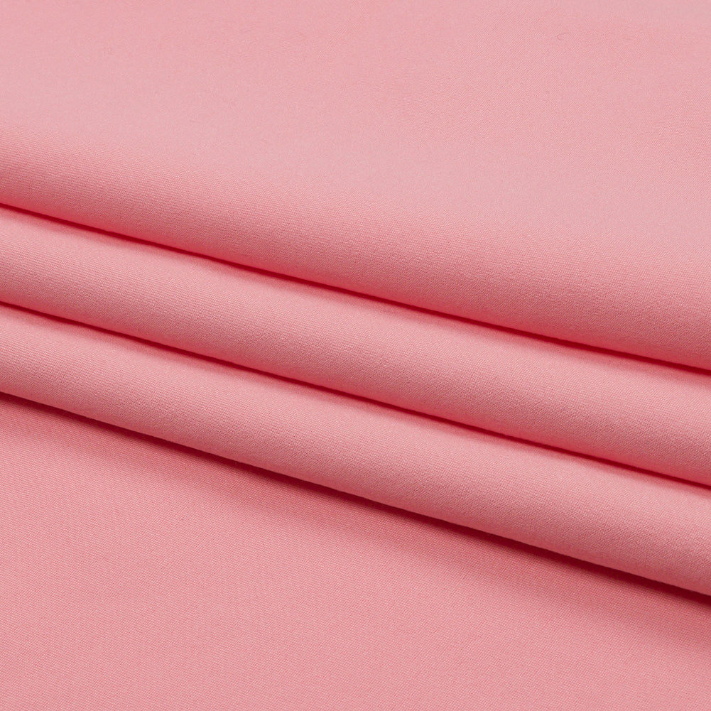 Stretch Ponte Knit - Bubblegum Pink - Papilio Collection - Folded