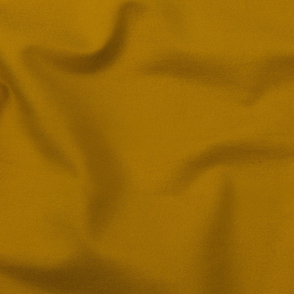 Stretch Ponte Knit - Harvest Gold - Papilio Collection