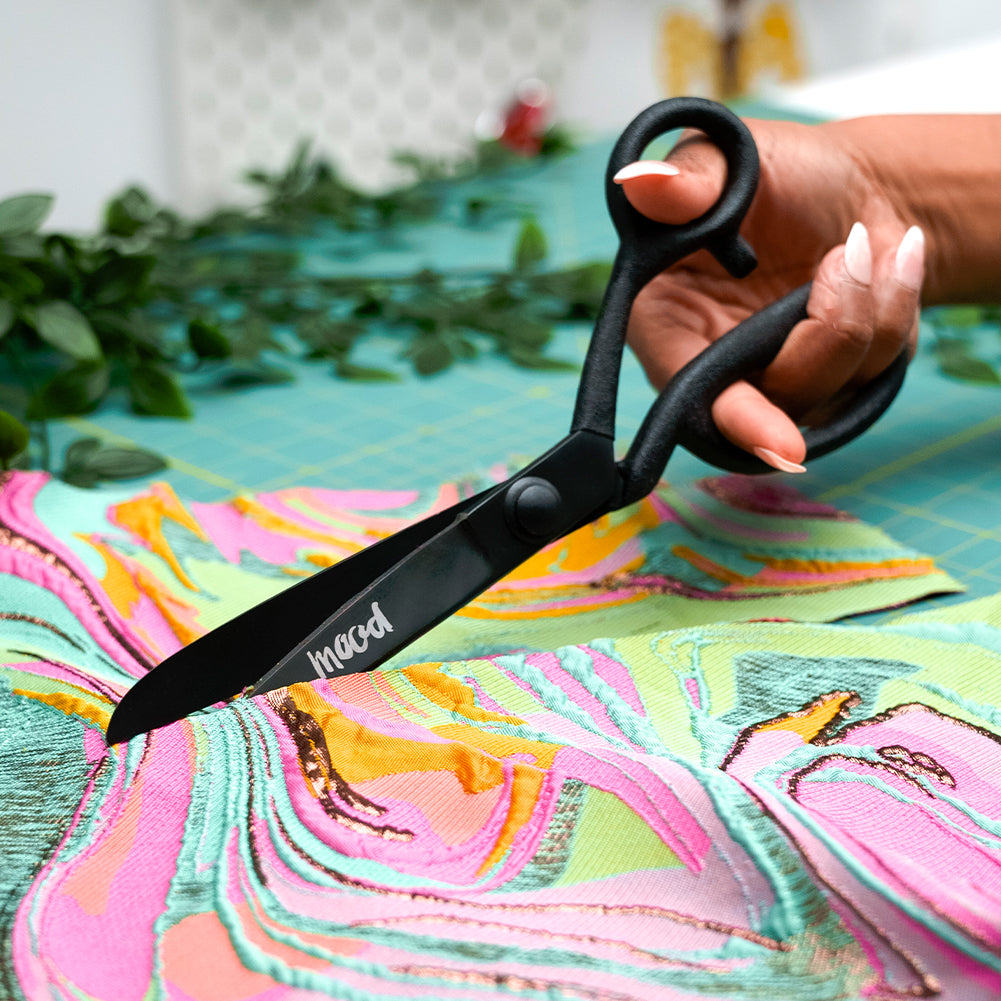 Mood 9" Matte Black Knife-Edge Dressmaker's Shears with Matte Rubber Grips - Blog