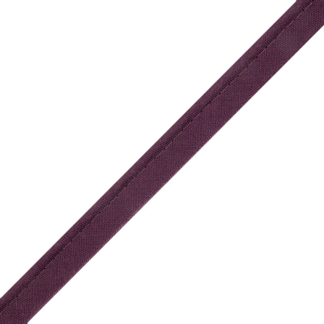 Pepper French Deep Purple Cotton Blend Piping - 10mm
