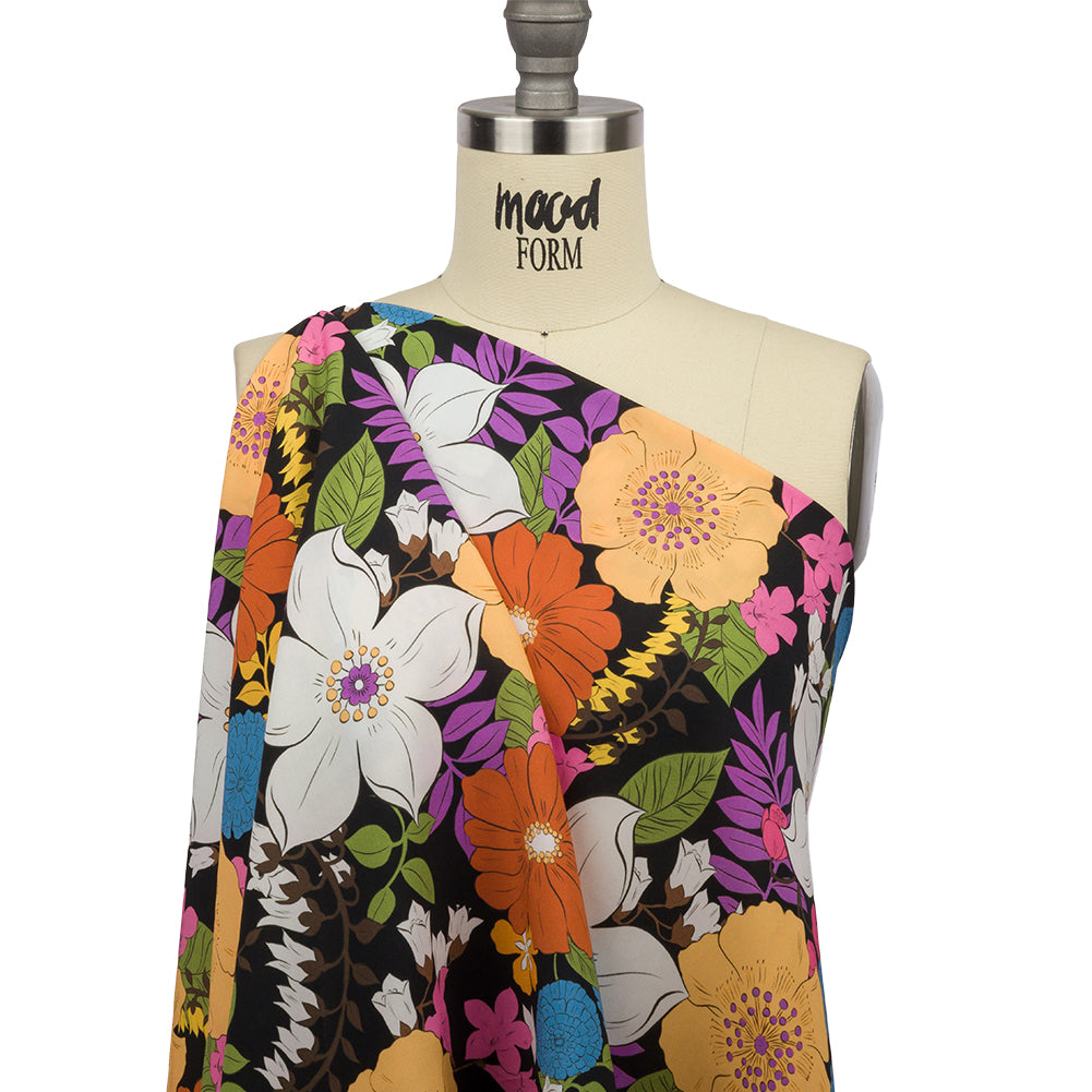 Mood Exclusive Adventure Garden Viscose Woven - Drape