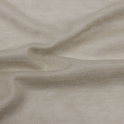 Famous Designer Light Stone Viscose and Cotton Lightweight Interlock Knit Detail