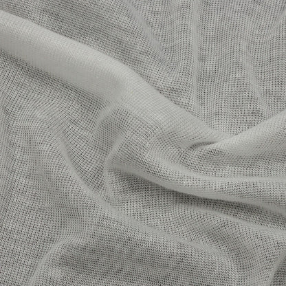 Famous Designer Off White Viscose and Cotton Lightweight Interlock Knit Detail