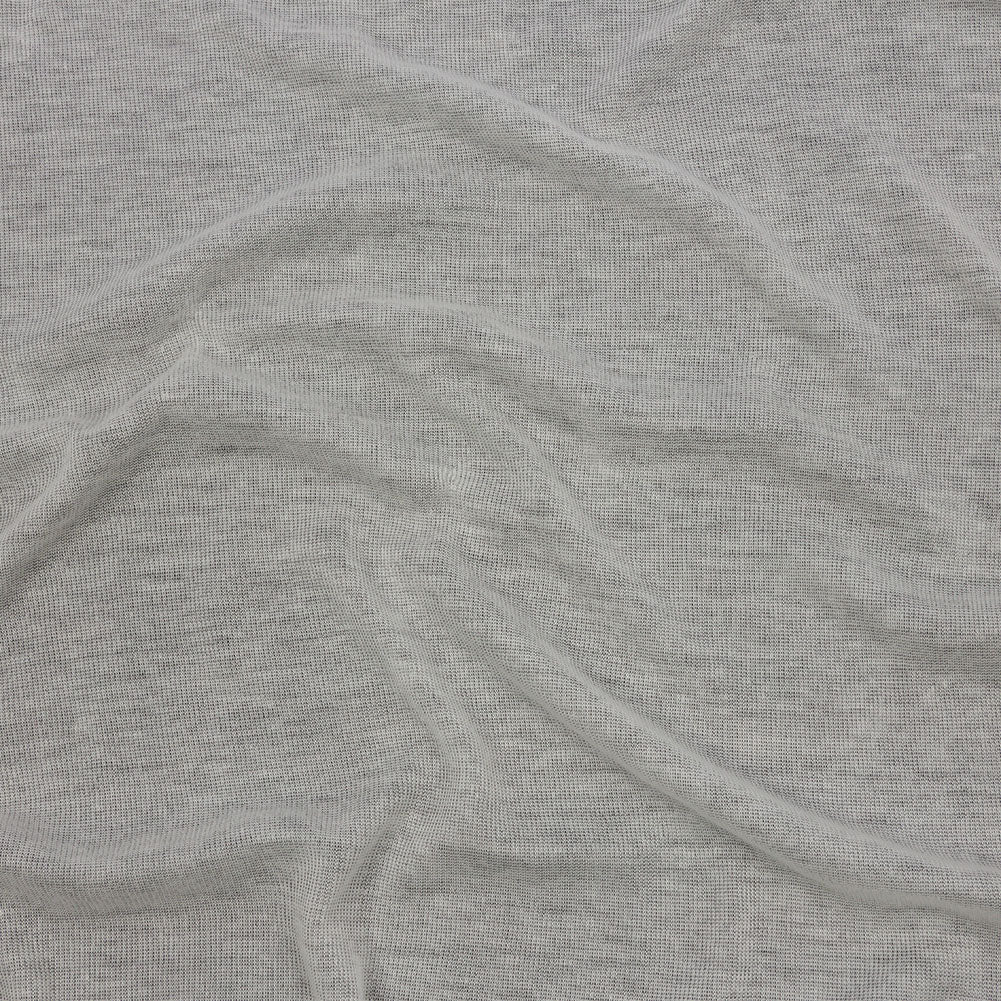 Famous Designer Off White Viscose and Cotton Lightweight Interlock Knit