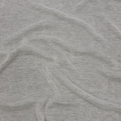 Famous Designer Off White Viscose and Cotton Lightweight Interlock Knit