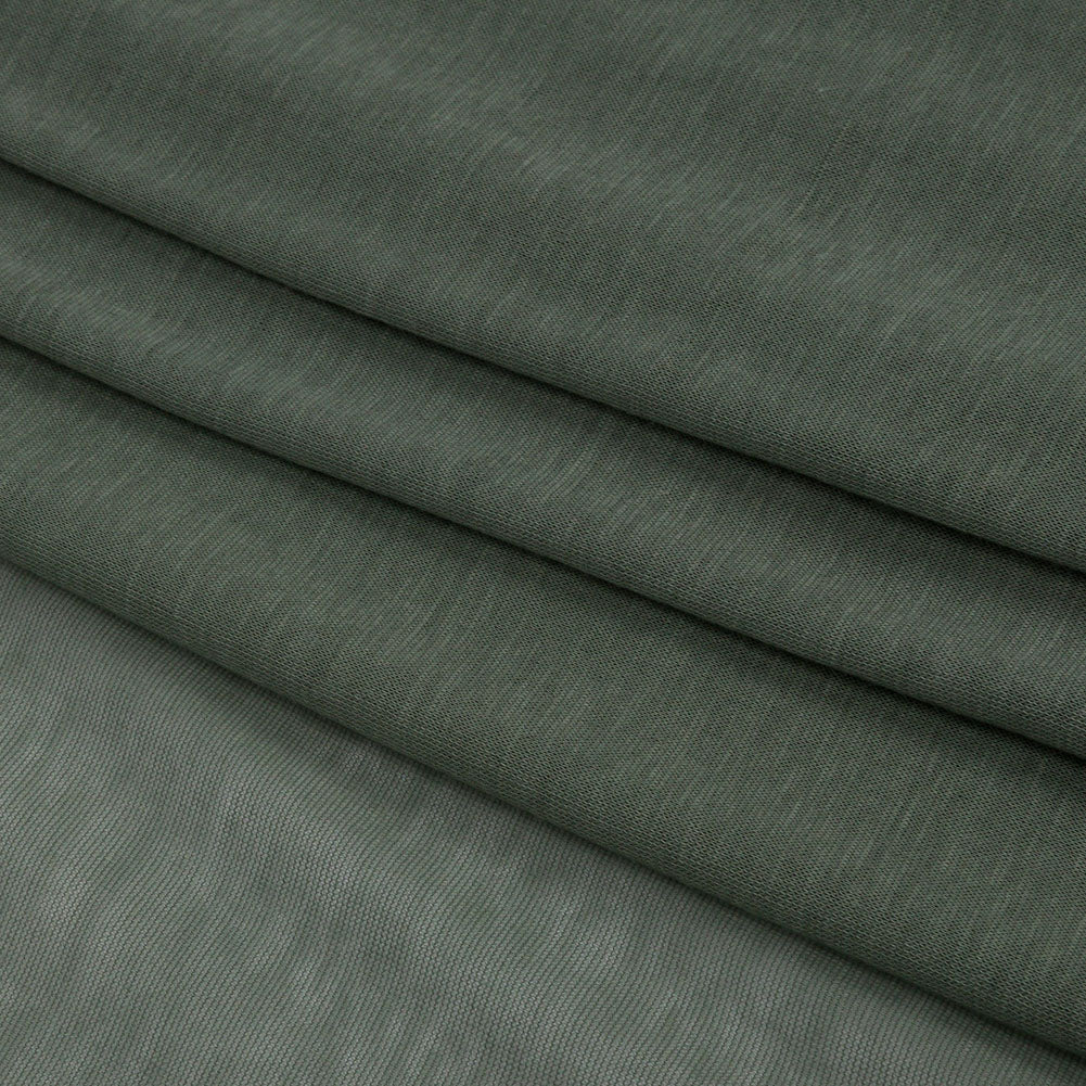 Famous Designer Eucalyptus Featherweight Cotton Jersey Folded
