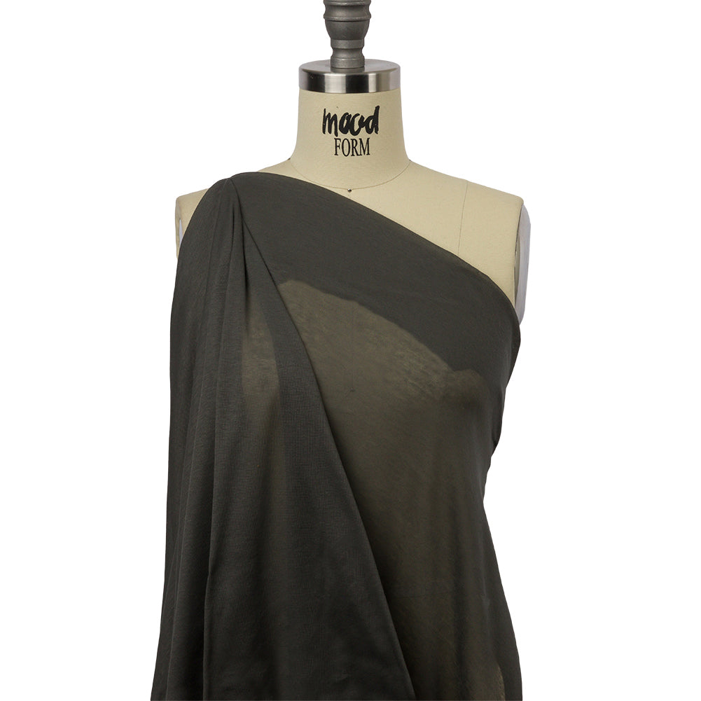 Famous Designer Stone Lightweight Cotton Interlock Knit Drape