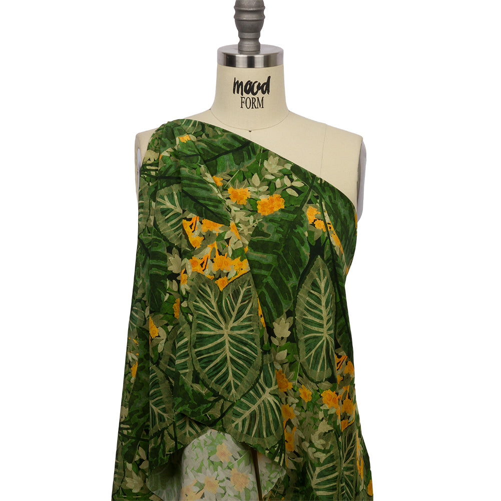 Mood Exclusive Jungle Floor Viscose Poplin Drape