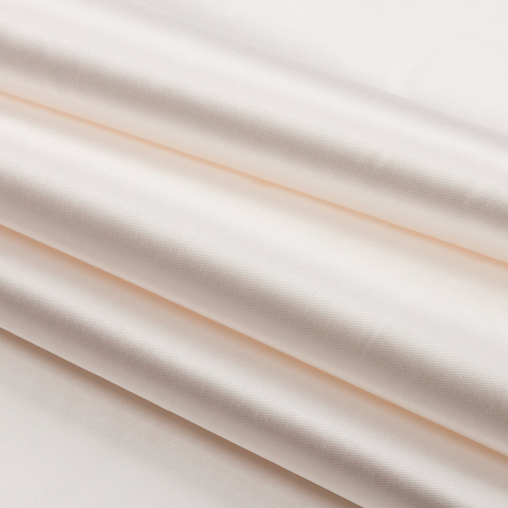 Polyester Mikado - Off White - Nicolette Collection - Folded
